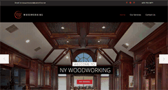 Desktop Screenshot of nywoodworking.com